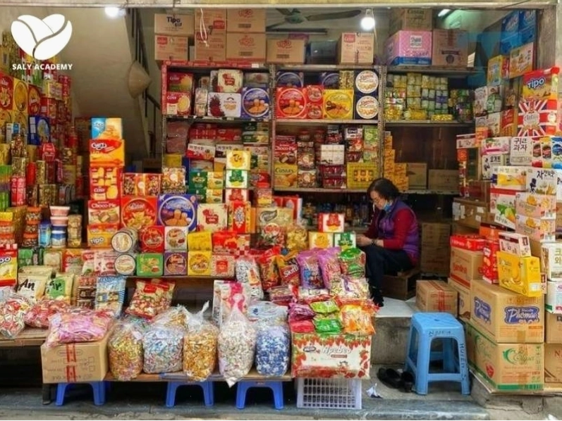 Mô hình kinh doanh cửa hàng tạp hóa nhỏ phù hợp với nhà trong hẻm.