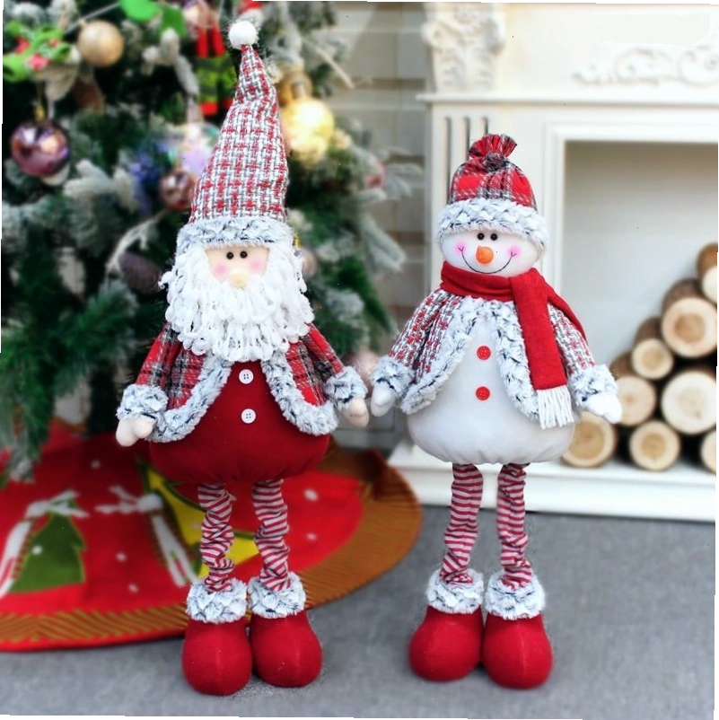 Mô hình ông già noel và người tuyết đặc trưng mùa giáng sinh (nguồn: sưu tầm)