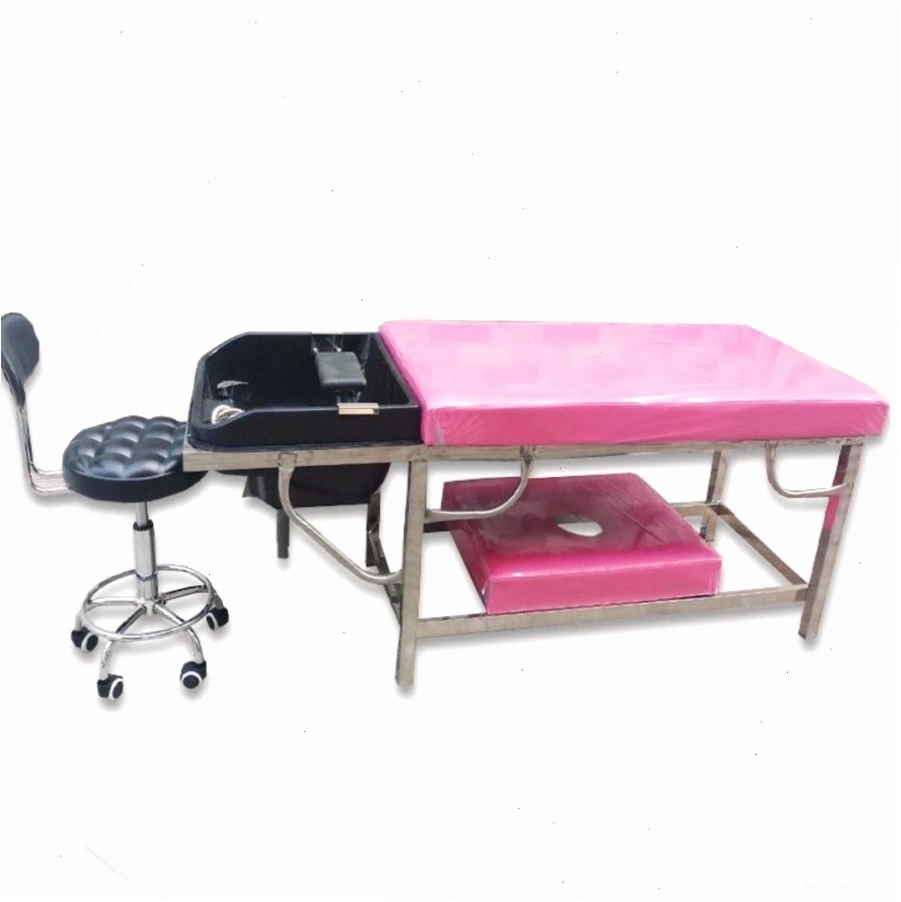 Một mẫu giường gội đầu bồn rời khác, thiết kế tối ưu không gian