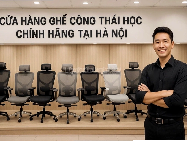 mua ghế ergonomic ở đâu Hà Nội