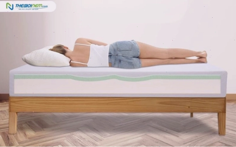 Nệm foam ôm sát đường cong cơ thể, nâng đỡ cột sống hiệu quả