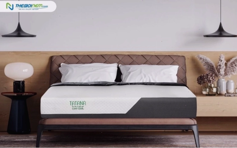 Nệm foam TATANA Luna Cool với lớp gel làm mát
