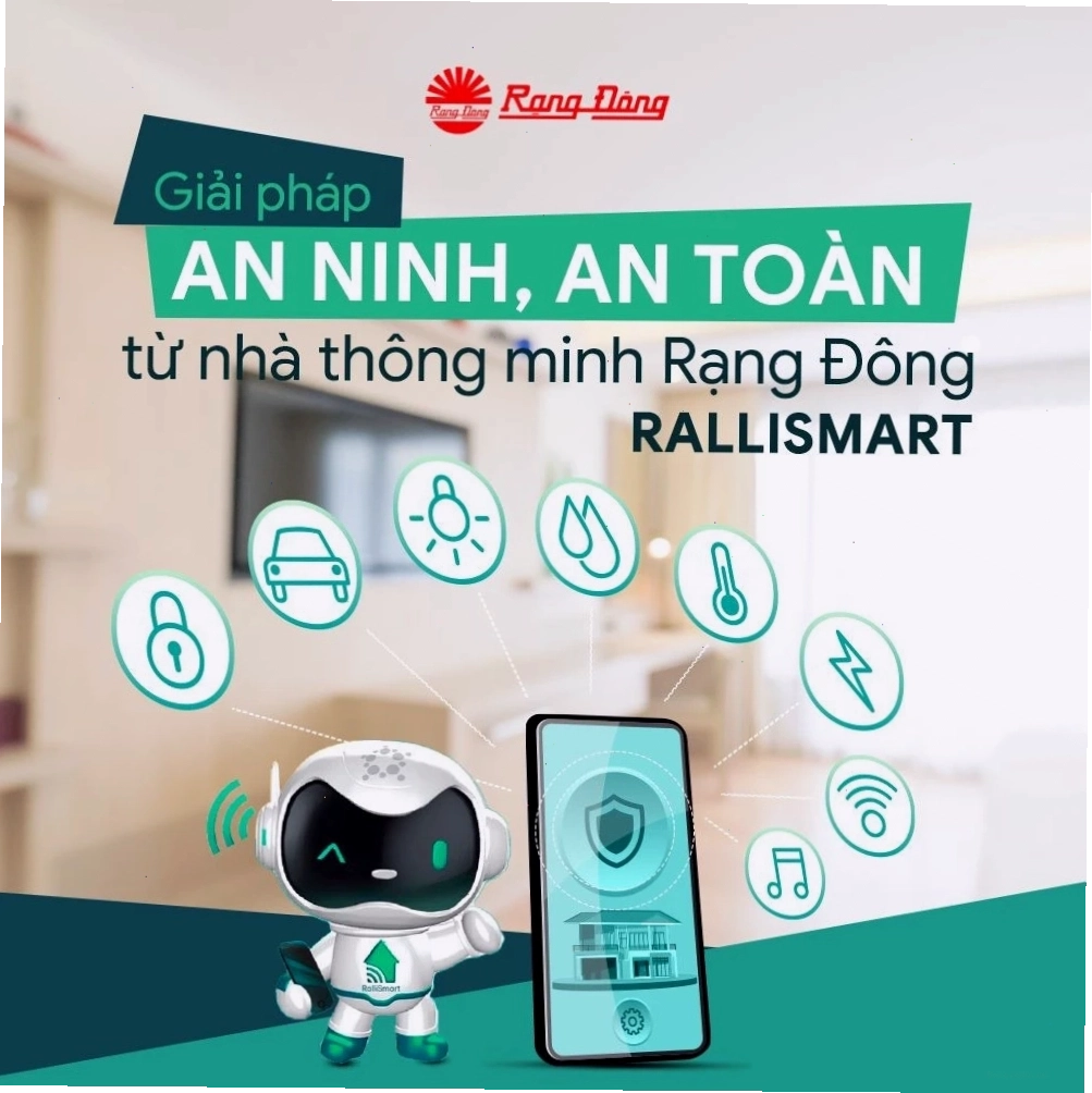 Ngôi nhà thông minh Rạng Đông mang lại cuộc sống tiện lợi