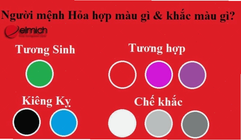 Người mệnh Hỏa kỵ màu đen, xanh nước biển