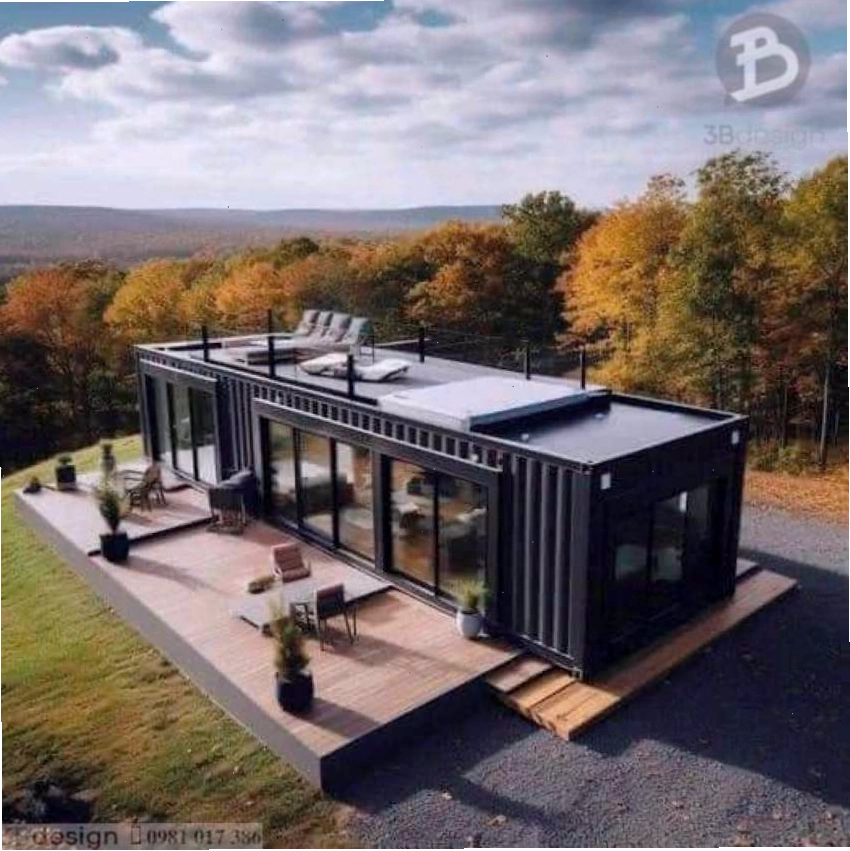 Nhà container được sử dụng ngày càng rộng rãi cho nhiều mục đích