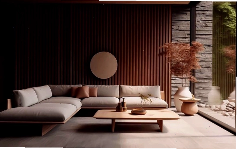 Nhà phố phong cách Wabi Sabi mộc mạc và ấm cúng