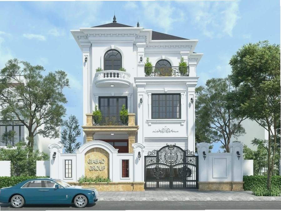 Nhà phố tân cổ điển với nhiều ưu điểm vượt trội