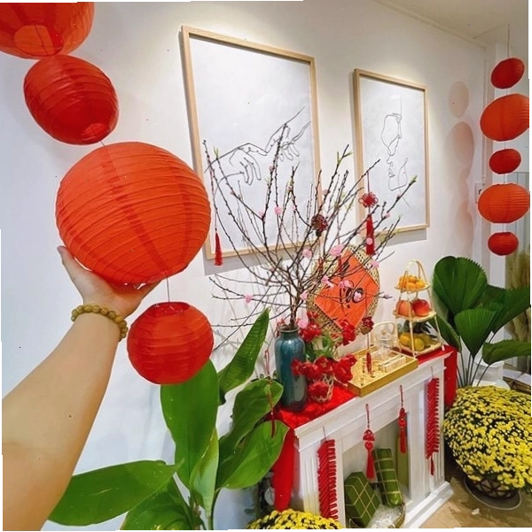 Những chùm pháo mô hình rực rỡ sắc màu