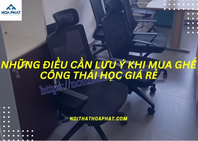 Những điều cần lưu ý khi mua ghế công thái học giá rẻ