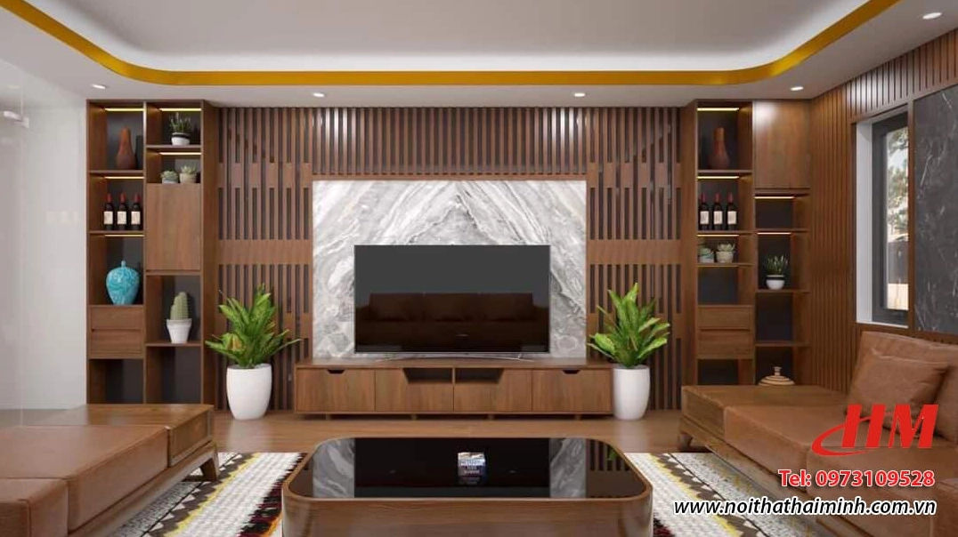 Những Mẫu Kệ Tivi Hiện Đại Đẹp Nhất 2026 Cho Phòng Khách Sang Trọng