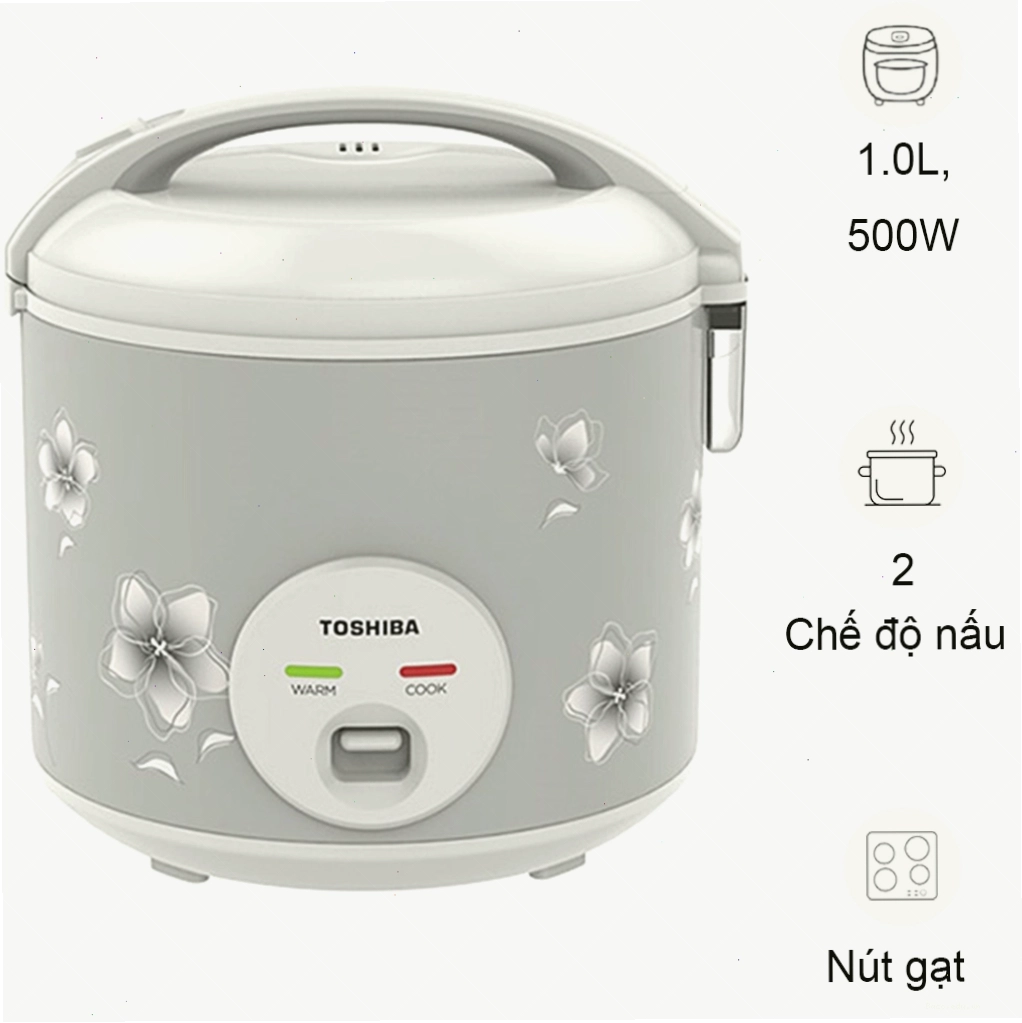 Nồi cơm điện Toshiba RC-10JFM(H)VN 1 Lít