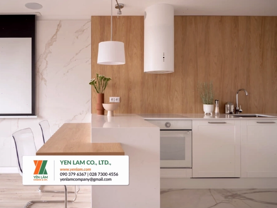 Nội thất làm từ ván MDF phủ melamine