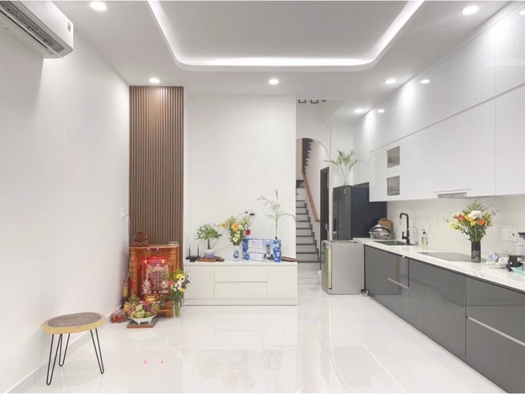 Ô thông tầng nhỏ được bố trí ngay gần khu vực bế tạo sự thông thoáng