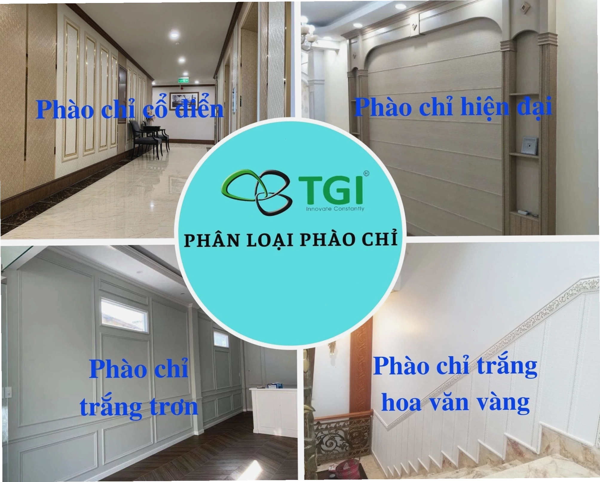 Phào chỉ là gì? Định nghĩa và vai trò trong trang trí nội thất