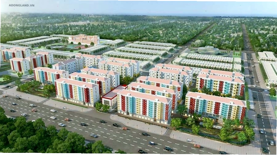Phối cảnh dự án Happy Home Nhơn Trạch