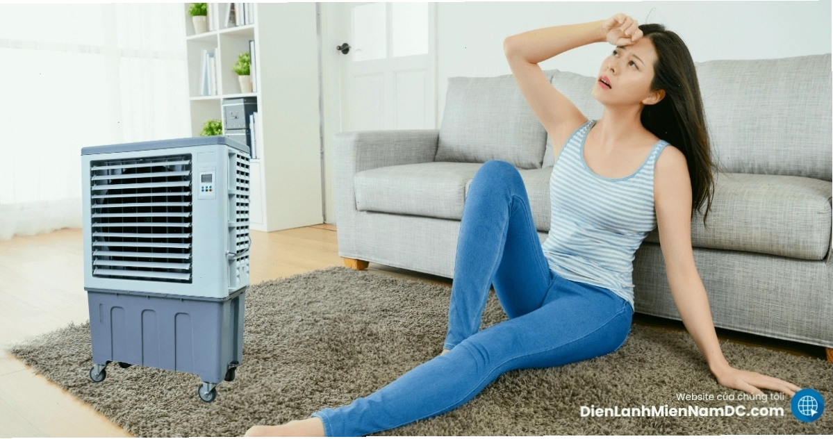 Quạt hơi nước không bơm nước - Nguyên nhân và cách khắc phục