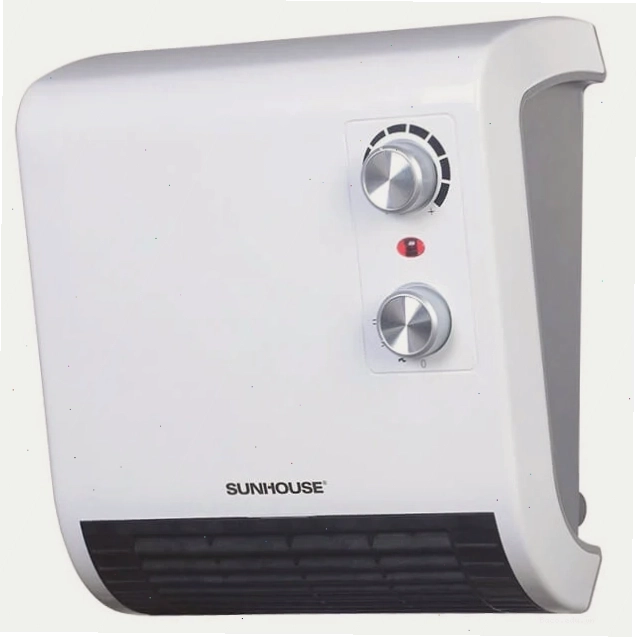 Quạt sưởi phòng tắm Sunhouse SHD3816W, giải pháp làm ấm an toàn cho không gian ẩm ướt
