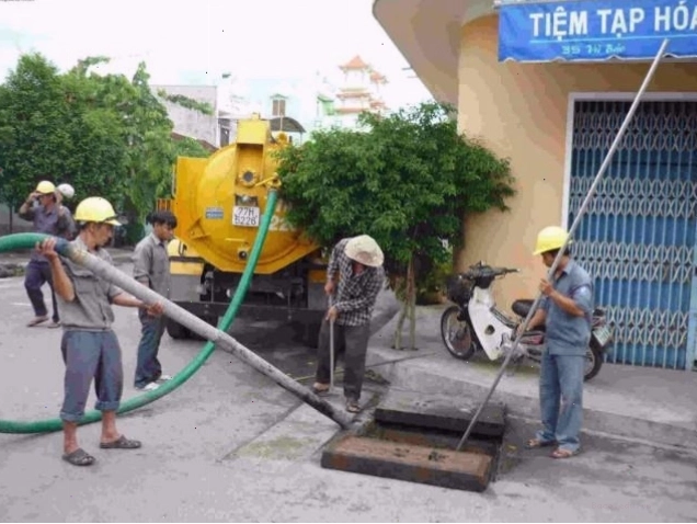 Quy trình hút bể phốt chuyên nghiệp