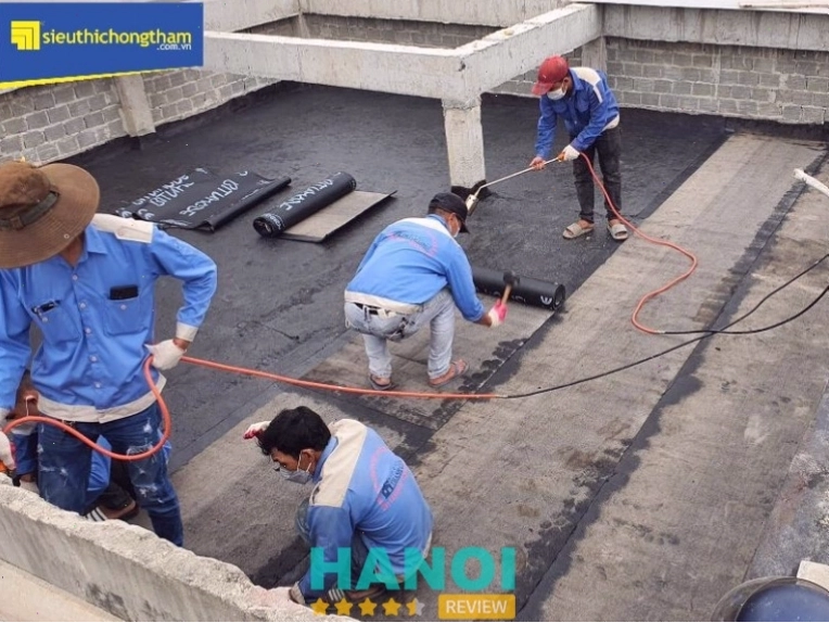 Quy trình thi công chống thấm chuyên nghiệp tại Hà Nội đảm bảo tiến độ và chất lượng công trình