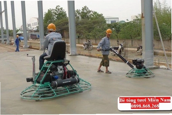 Quy trình xoa nền bê tông đạt chuẩn chất lượng