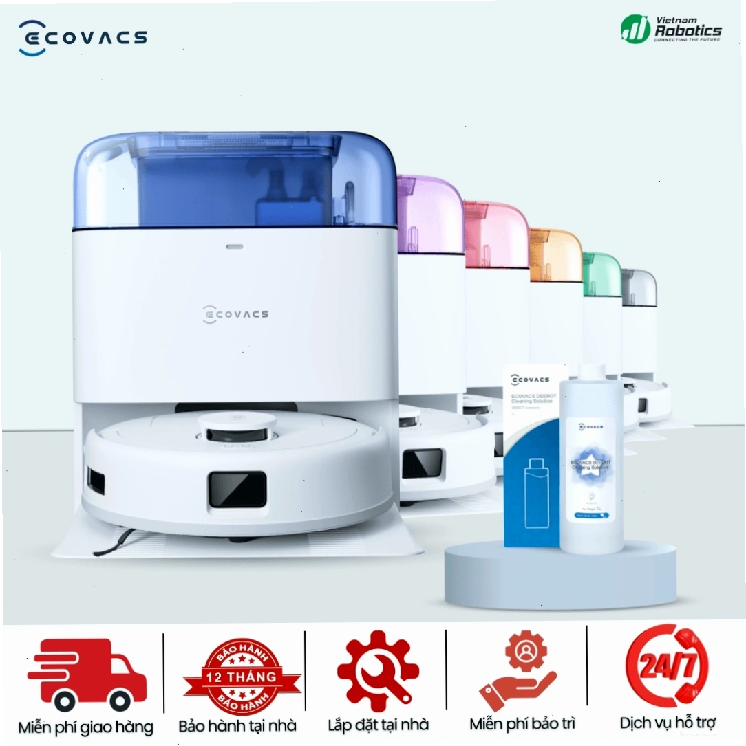 Robot hút bụi lau nhà Ecovacs Deebot Mini - một trong những mẫu robot nhỏ gọn và hiệu quả