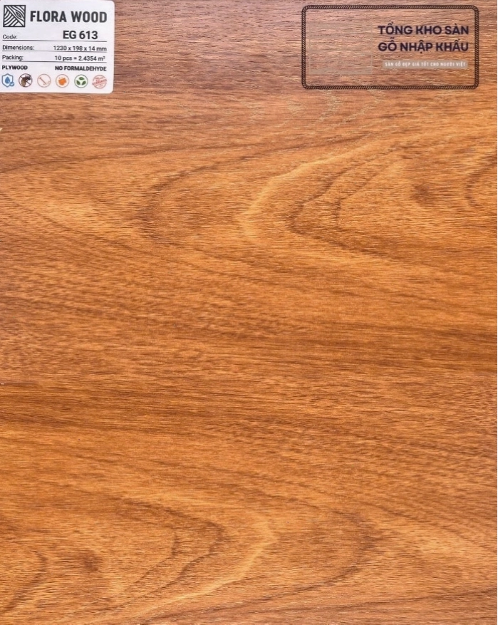 Sàn Gỗ Kỹ Thuật FLORA WOOD EG613