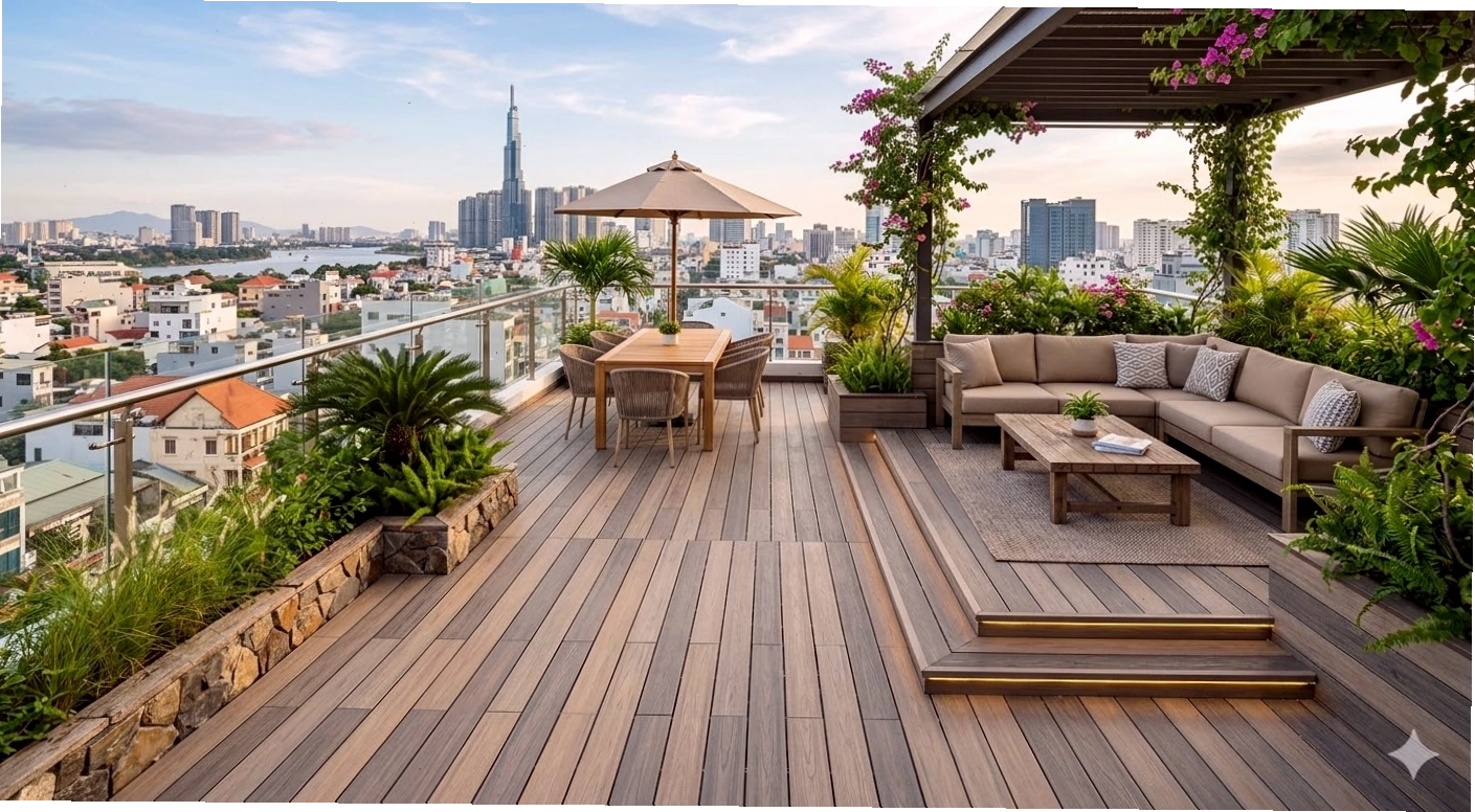Sàn nhựa giả gỗ chịu lực có ứng dụng đa dạng trong nhiều không gian khác nhau