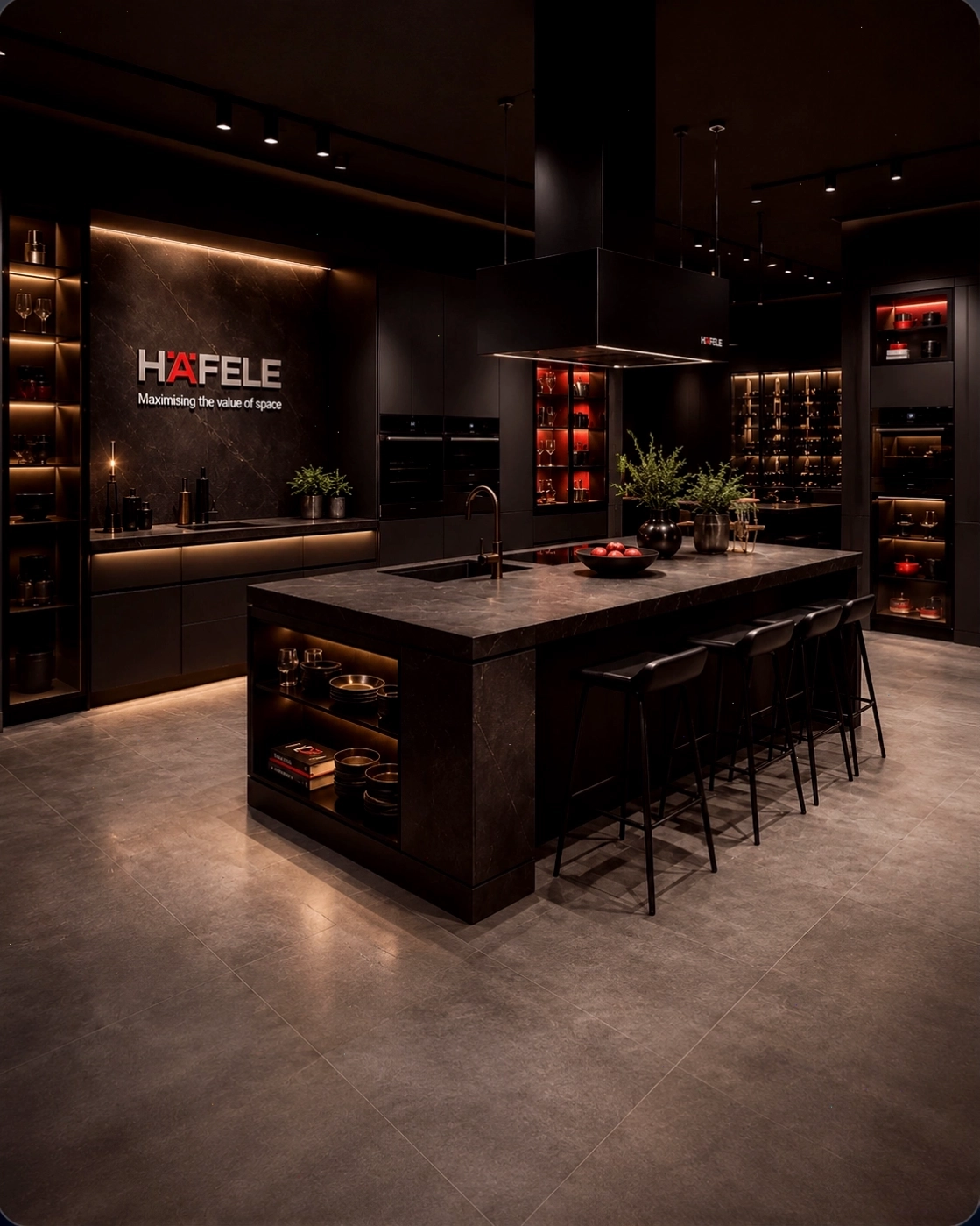 Showroom Häfele Việt Nam - Nội Thất Bếp Hồng