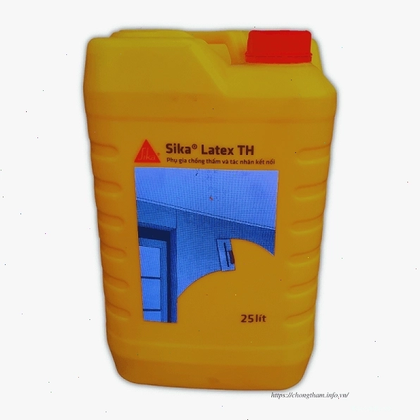 Sika latex TH (25 Lít) - Phụ gia chống thấm và tác nhân kết nối