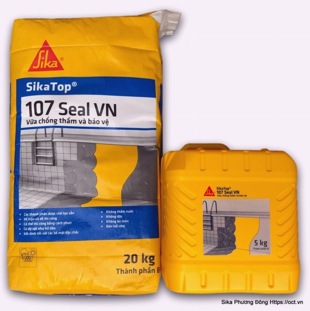 Sikatop 107 Seal VN bộ sản phẩm chống thấm