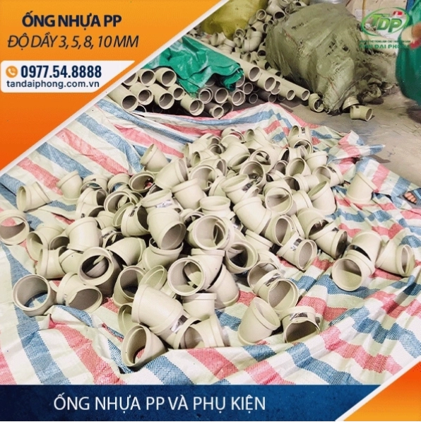 So sánh ống nhựa PP và ống nhựa PE