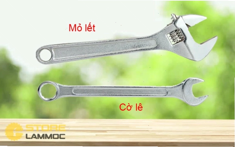 So sánh sự khác nhau giữa cờ lê và mỏ lết