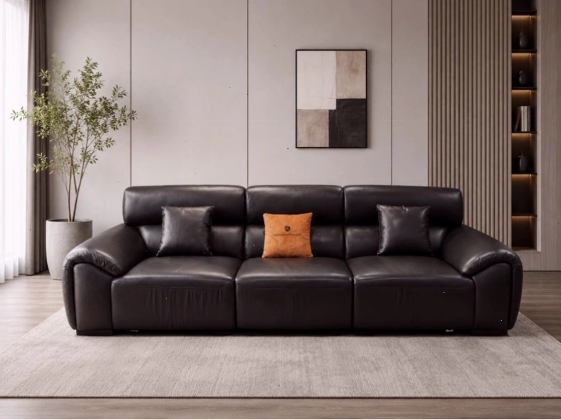 Sofa Băng Nhập Khẩu BAXTER SF-HY07-30 với đường nét tinh xảo và chất liệu da cao cấp