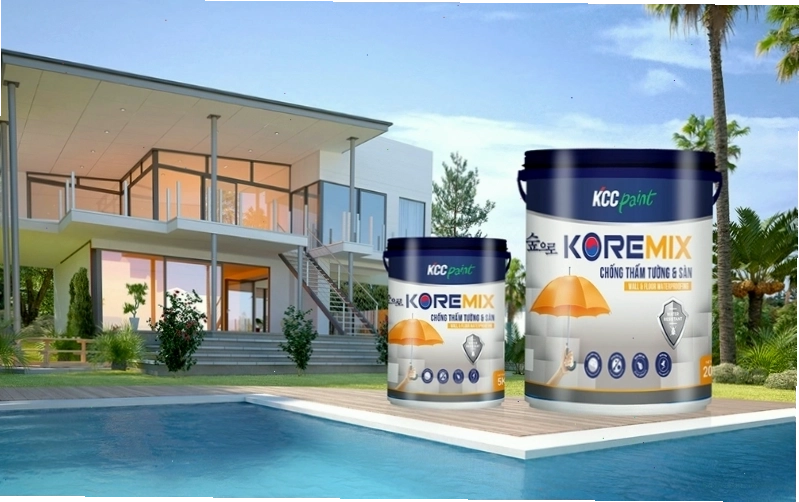 Sơn chống thấm lộ thiên KCC