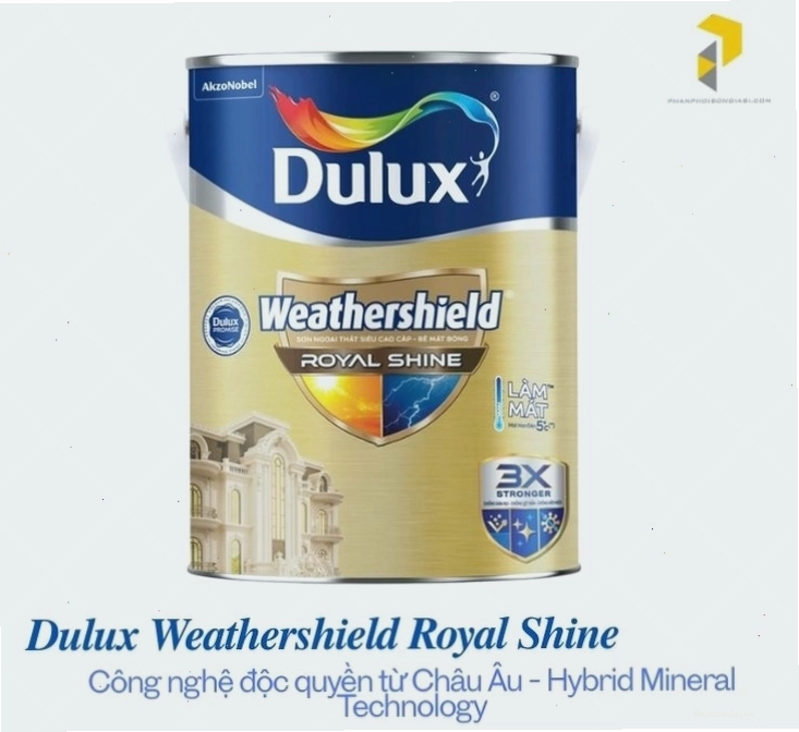 Sơn Dulux Weathershield Royal Shine