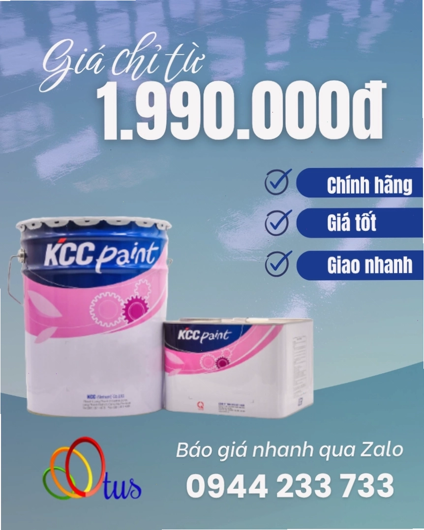 Sơn KCC Paint Việt Nam - Thương hiệu sơn số 1 Hàn Quốc