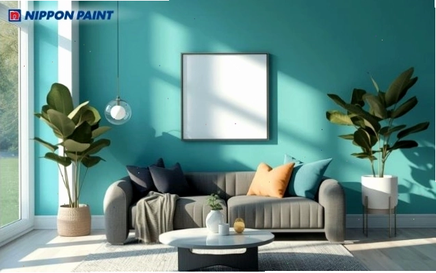 Sơn xanh dương ngọc mang đến cảm giác tươi mát, gợi liên tưởng biển cả và thiên nhiên trong lành