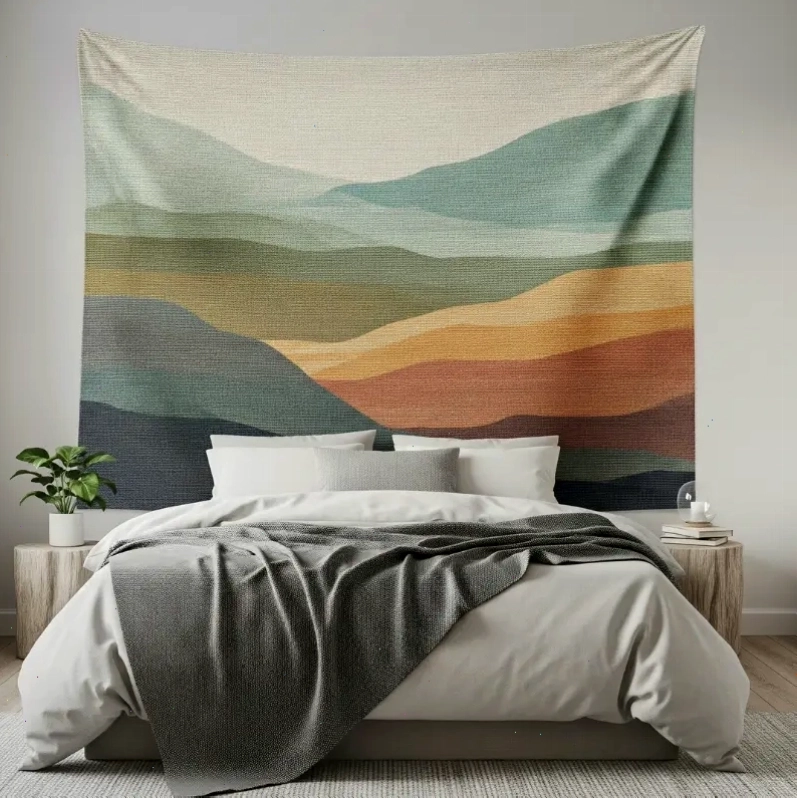 Sử dụng đinh 3 chân tàng hình để treo tranh vải canvas mà không cần khoan tường