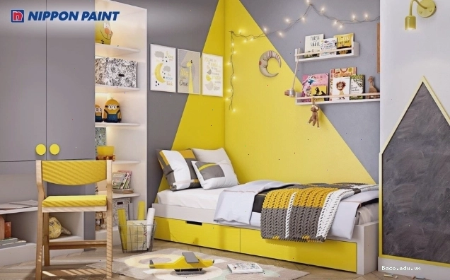 Sự kết hợp này mang lại chiều sâu cho không gian và thể hiện gu thẩm mỹ hiện đại