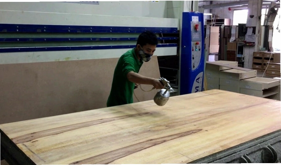 Súng phun sơn keo phun dán laminate