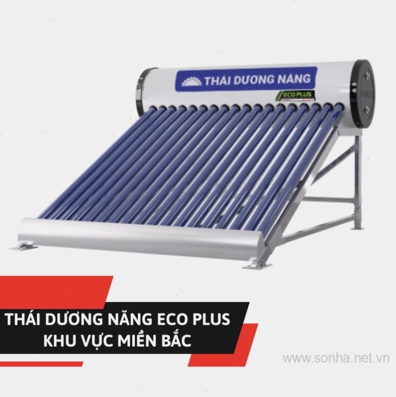 Thái dương năng Eco Plus 160L, ống chân không