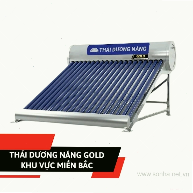 Thái dương năng Sơn Hà 300L gold ống dầu F58