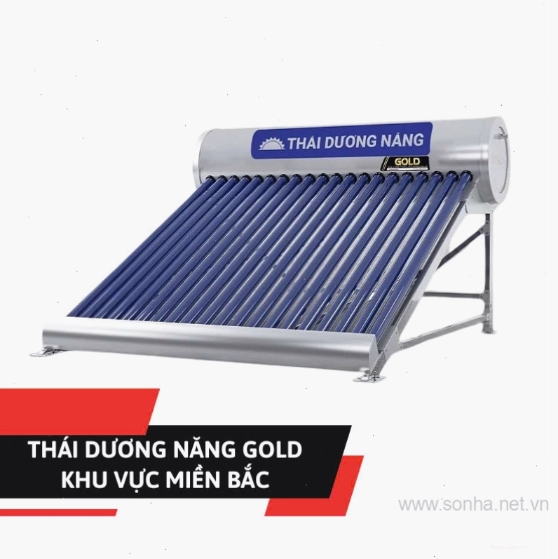 Thái dương năng Sơn Hà Gold F58 - 160L ống chân không