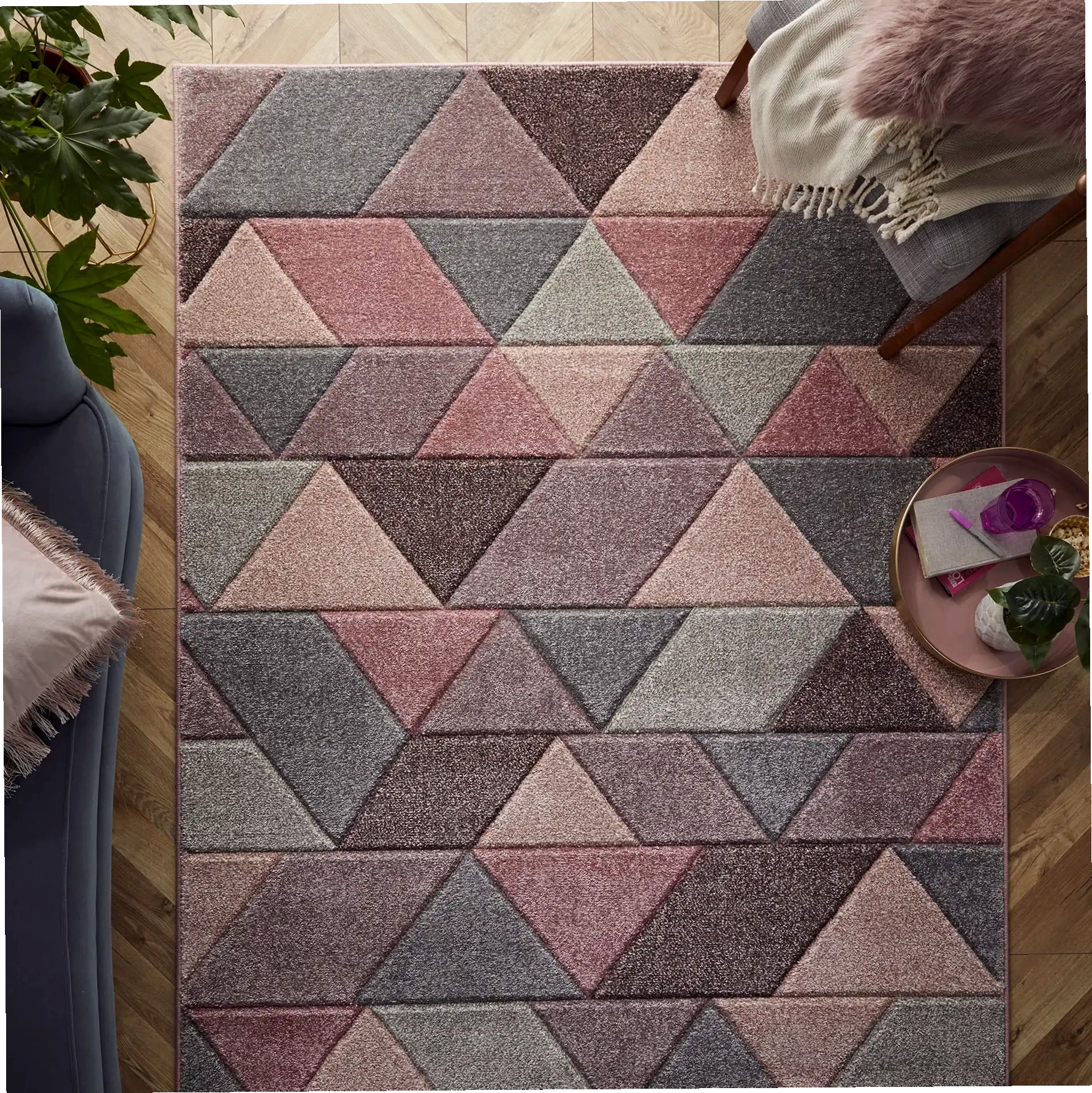Thảm Portland 670 O Rug với thiết kế tối giản, phù hợp với không gian sống hiện đại