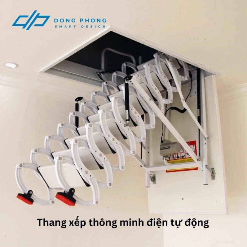 Thang Xếp Thông Minh Gắn Trần - Điện Tự Động
