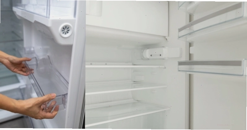 Tháo dỡ các ngăn kệ và hộp đựng
