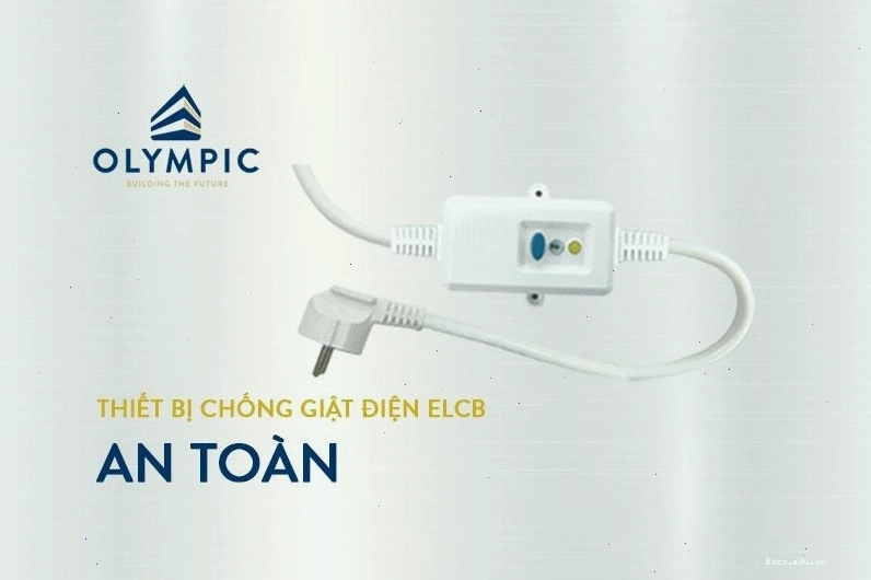 Thiết bị chống giật ELCB bảo vệ bình nóng lạnh
