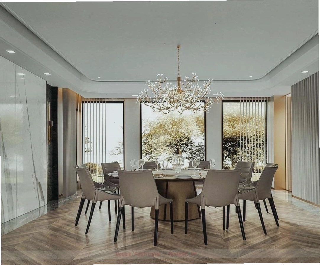 Thiết kế phòng ăn phong cách Luxury sang trọng và tinh tế