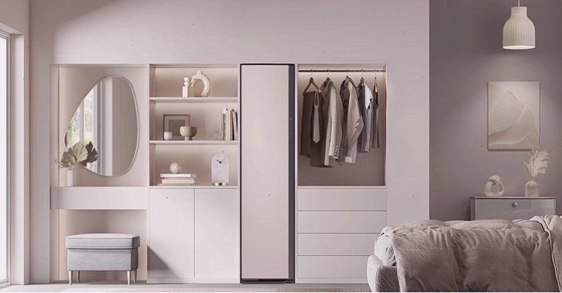 Thiết kế thời thượng của tủ chăm sóc quần áo LG nâng tầm không gian sống