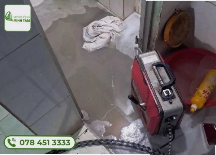 Thông cống nghẹt tại phường Tân Hưng, TPHCM